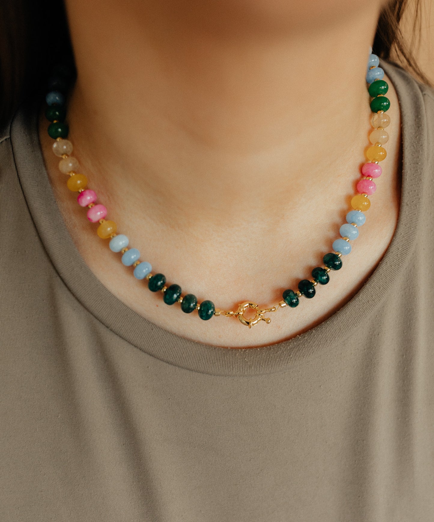 Candy Bead Necklace #4