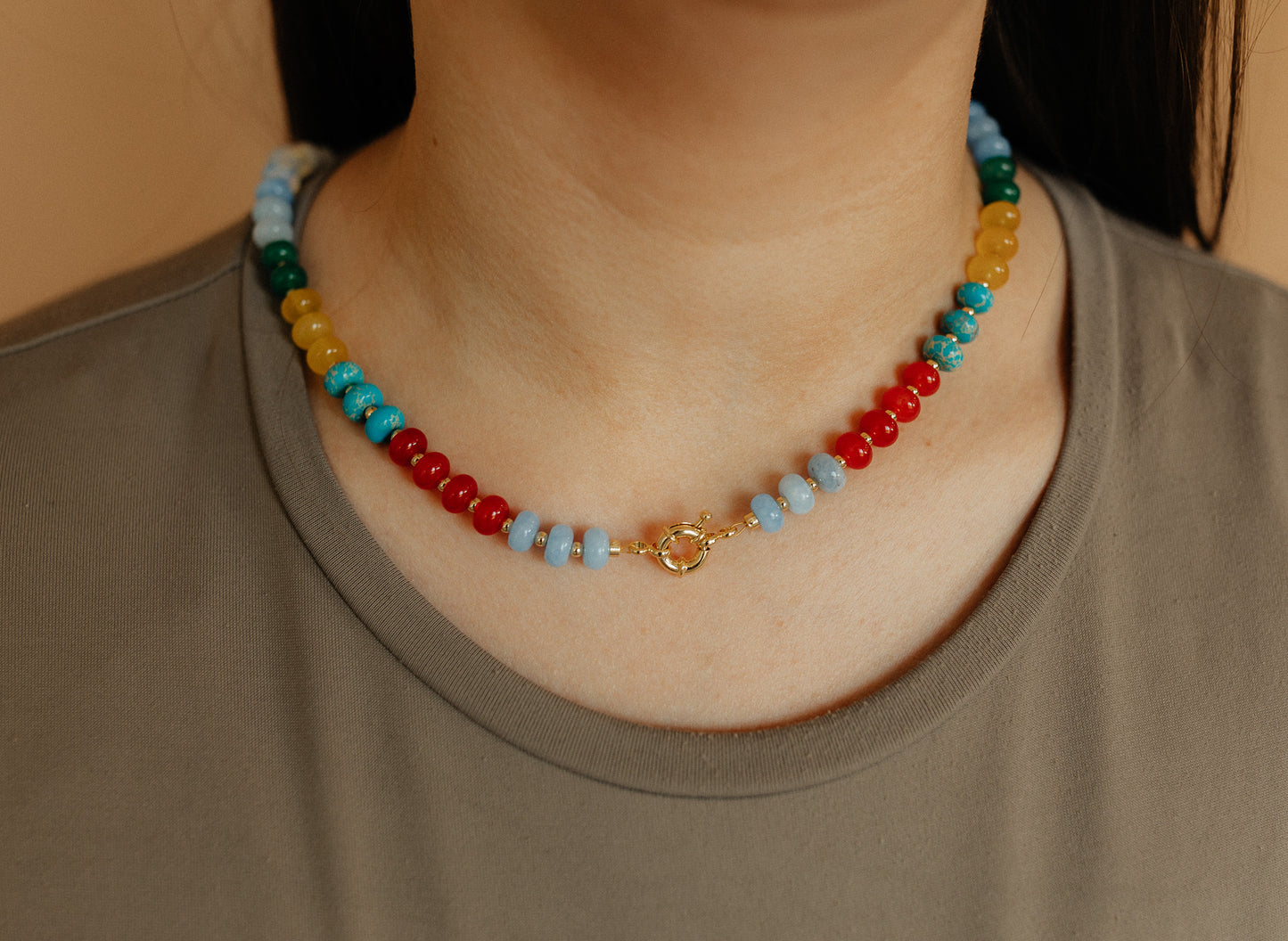 Candy Bead Necklace #3