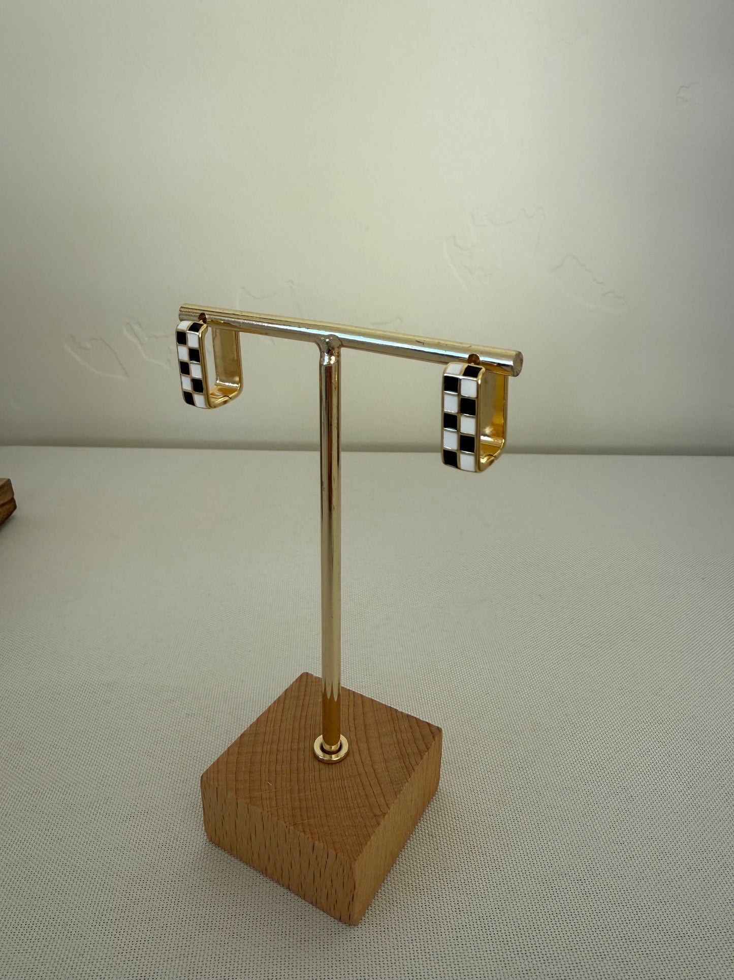 Black Check 2.0 Hoop