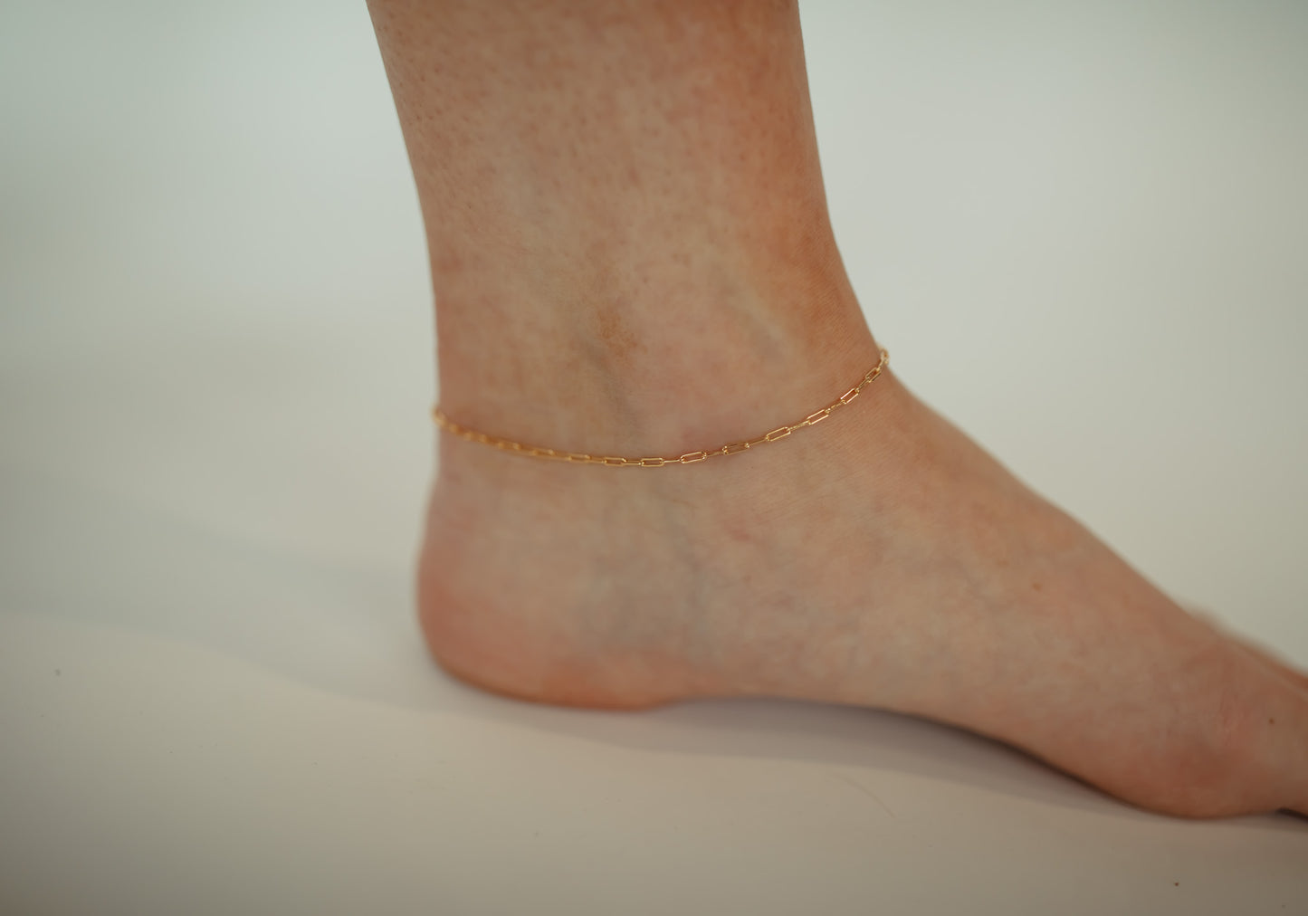 Paperclip Anklet