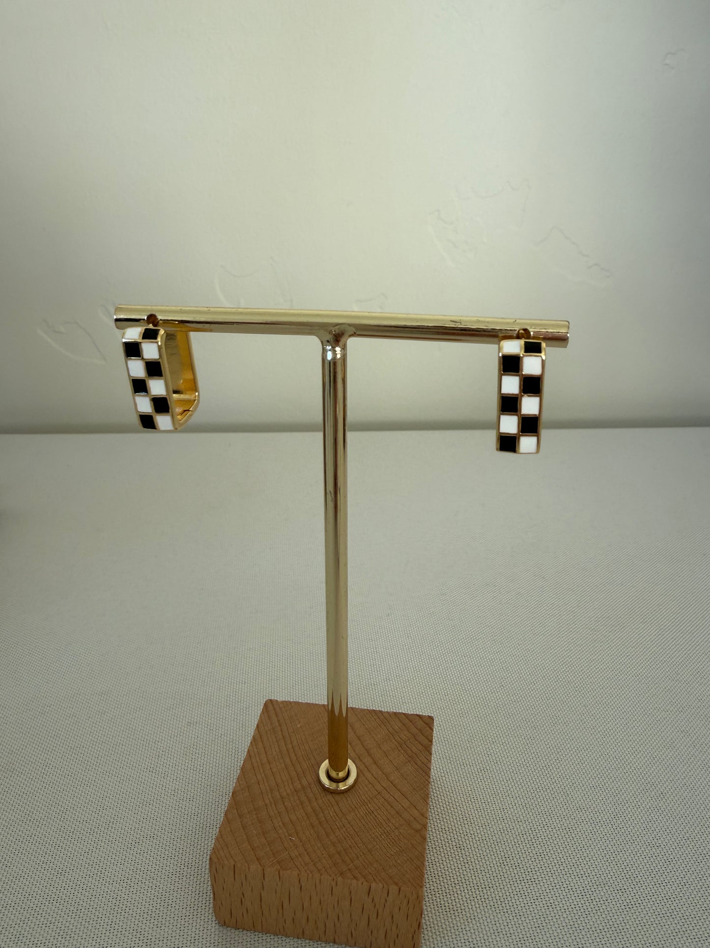 Black Check 2.0 Hoop