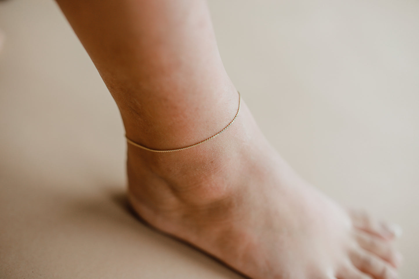 Navy Anklet